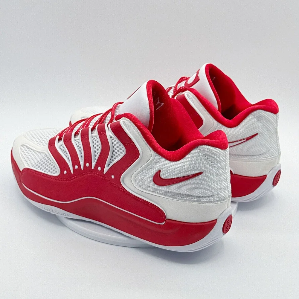 Nike KD18 White Red IM0634-104 / Size 10 Mens